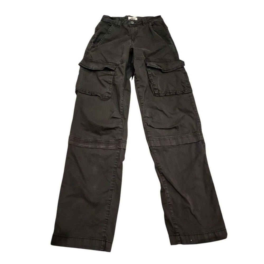 Garage Cargo Pants Womens 00 Black Streetwear Utility Y2K style Aesthetic Skater